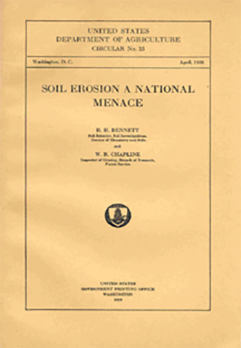 Soil Erosion: A National Menace