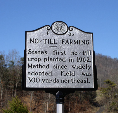 North Carolina no-till monument
